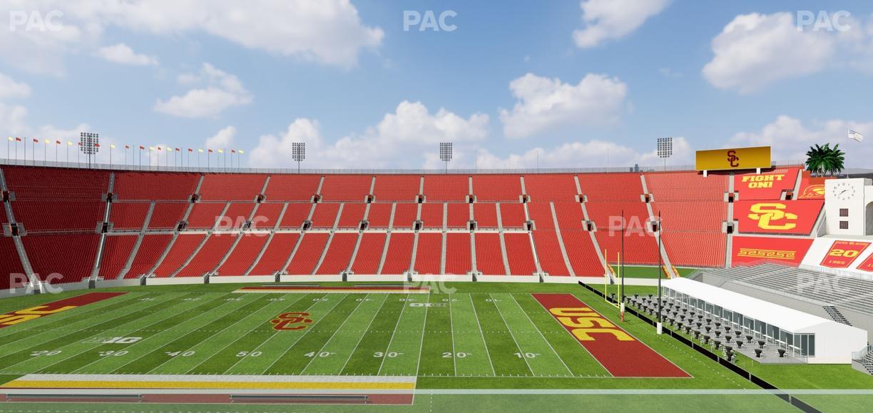 Los Angeles Memorial Coliseum - Section Founders Suite 303 Seat View