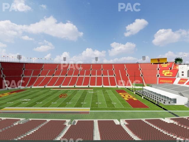 Los Angeles Memorial Coliseum - Section Founders Suite 303 Seat View