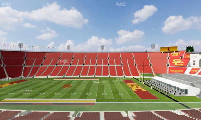 Los Angeles Memorial Coliseum - Section Founders Suite 303 Seat View