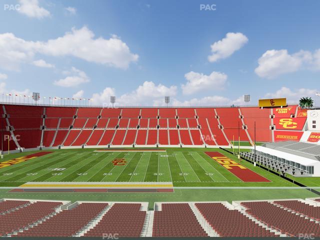 Los Angeles Memorial Coliseum - Section Founders Suite 304 Seat View