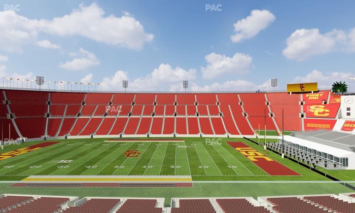 Los Angeles Memorial Coliseum - Section Founders Suite 304 Seat View