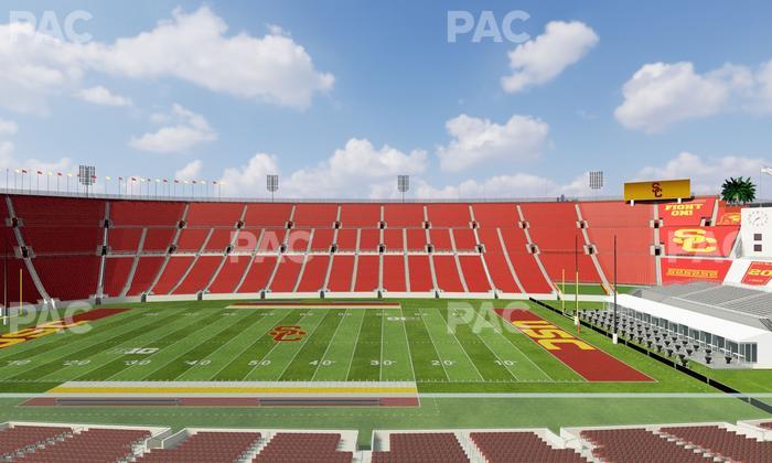 Los Angeles Memorial Coliseum - Section Founders Suite 304 Seat View