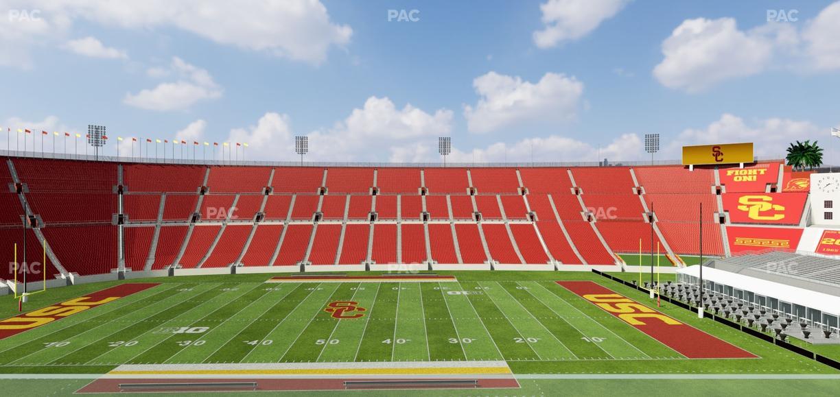 Los Angeles Memorial Coliseum - Section Founders Suite 305 Seat View