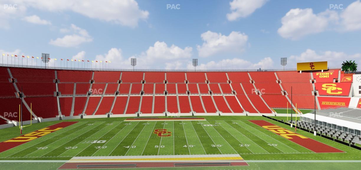 Los Angeles Memorial Coliseum - Section Founders Suite 306 Seat View