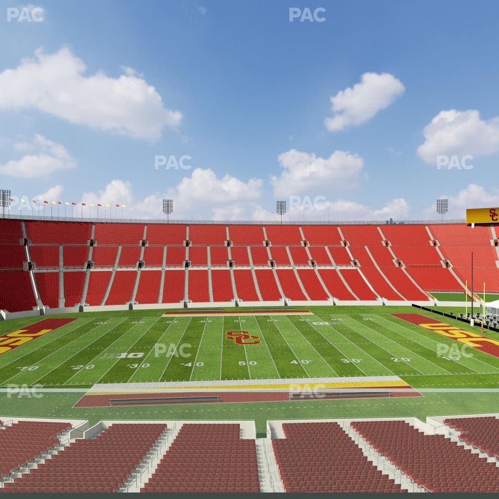 Los Angeles Memorial Coliseum - Section Founders Suite 307 Seat View