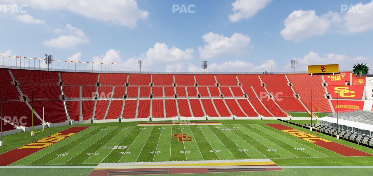 Los Angeles Memorial Coliseum - Section Founders Suite 307 Seat View