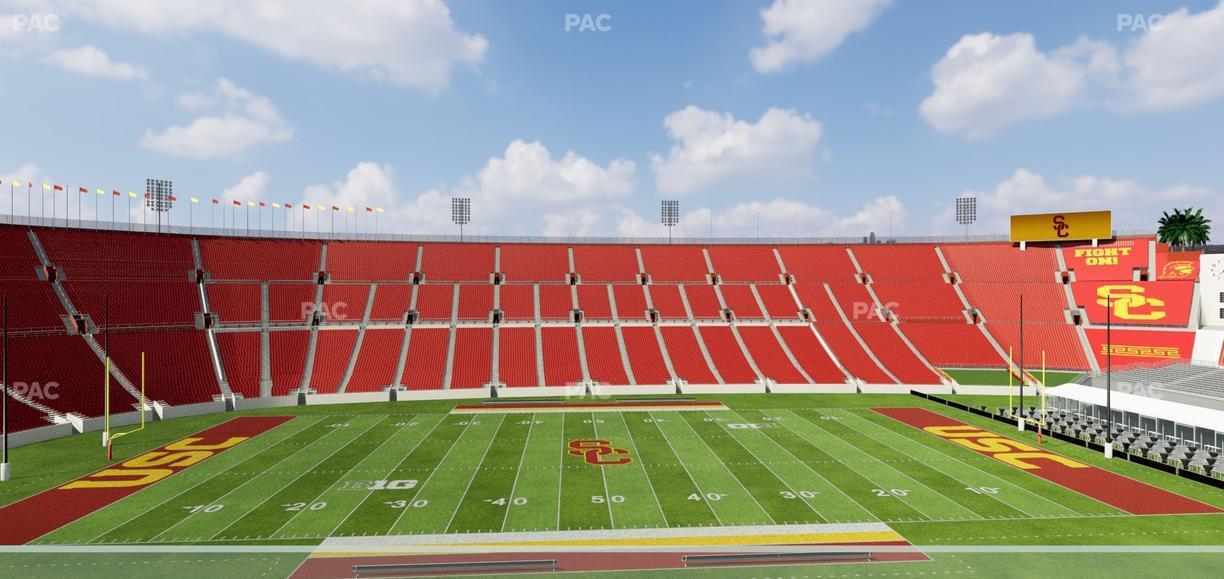 Los Angeles Memorial Coliseum - Section Founders Suite 307 Seat View