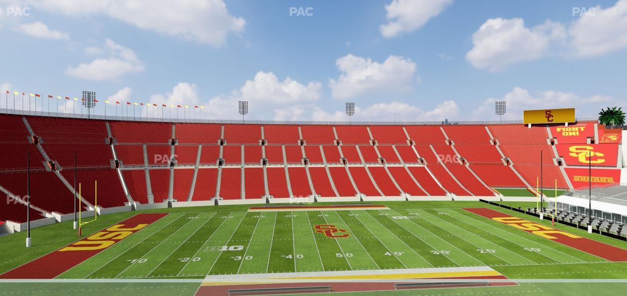 Los Angeles Memorial Coliseum - Section Founders Suite 308 Seat View