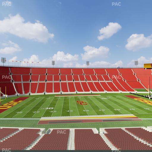 Los Angeles Memorial Coliseum - Section Founders Suite 308 Seat View