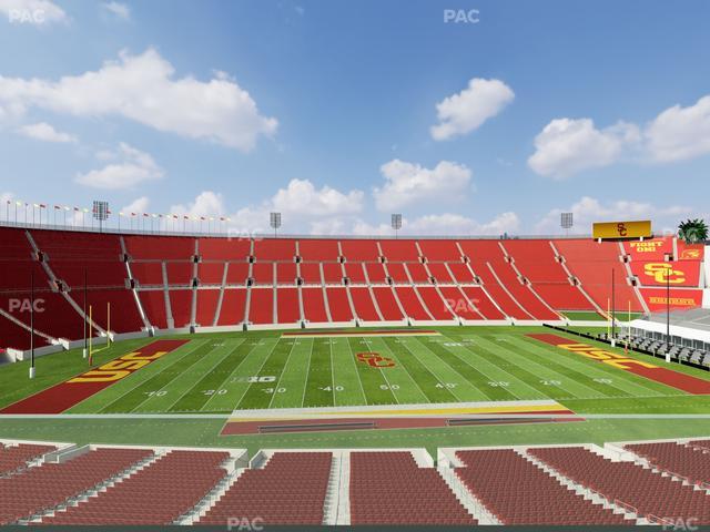 Los Angeles Memorial Coliseum - Section Founders Suite 308 Seat View