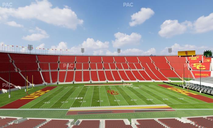 Los Angeles Memorial Coliseum - Section Founders Suite 308 Seat View