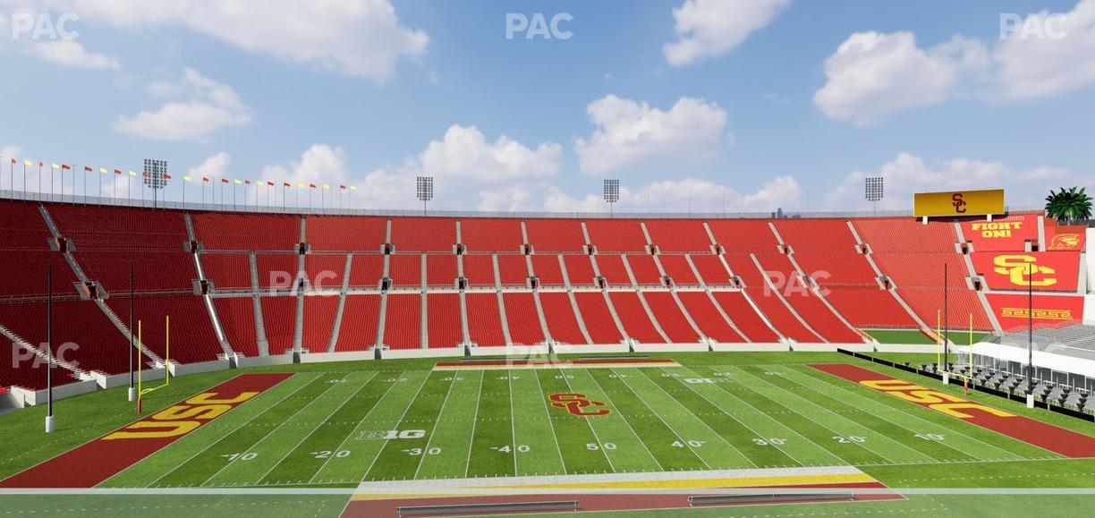 Los Angeles Memorial Coliseum - Section Founders Suite 308 Seat View