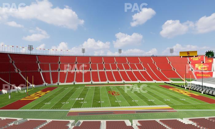 Los Angeles Memorial Coliseum - Section Founders Suite 308 Seat View