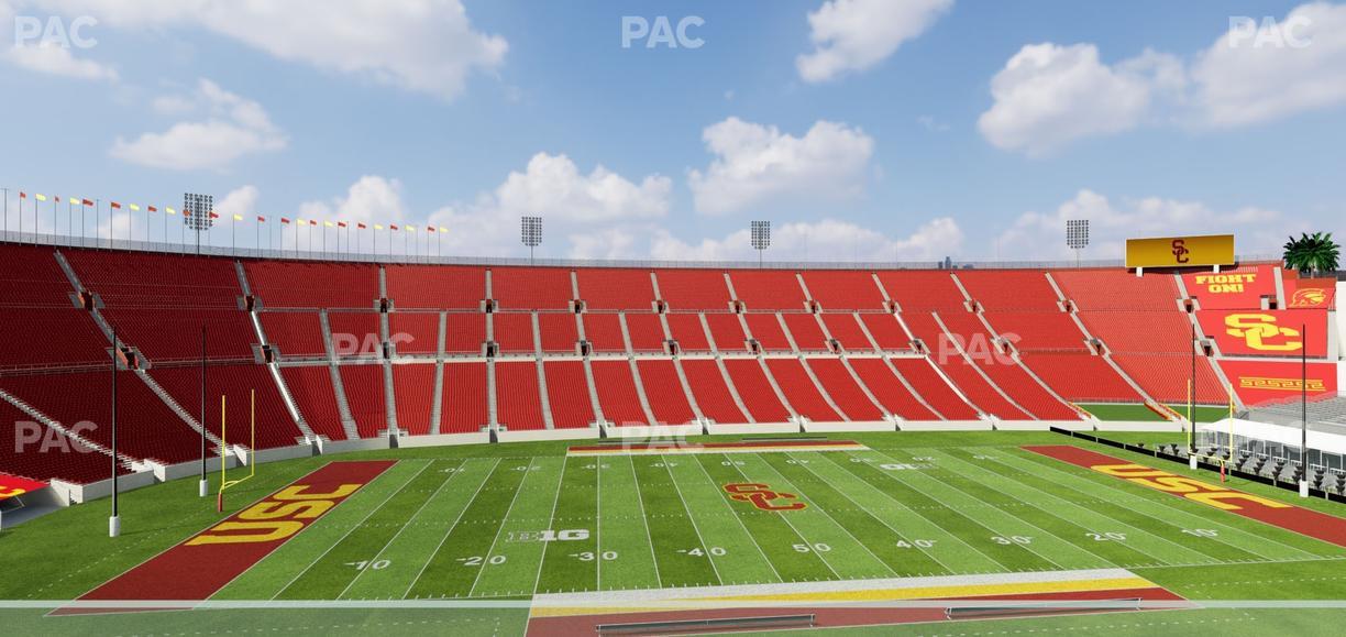 Los Angeles Memorial Coliseum - Section Founders Suite 309 Seat View