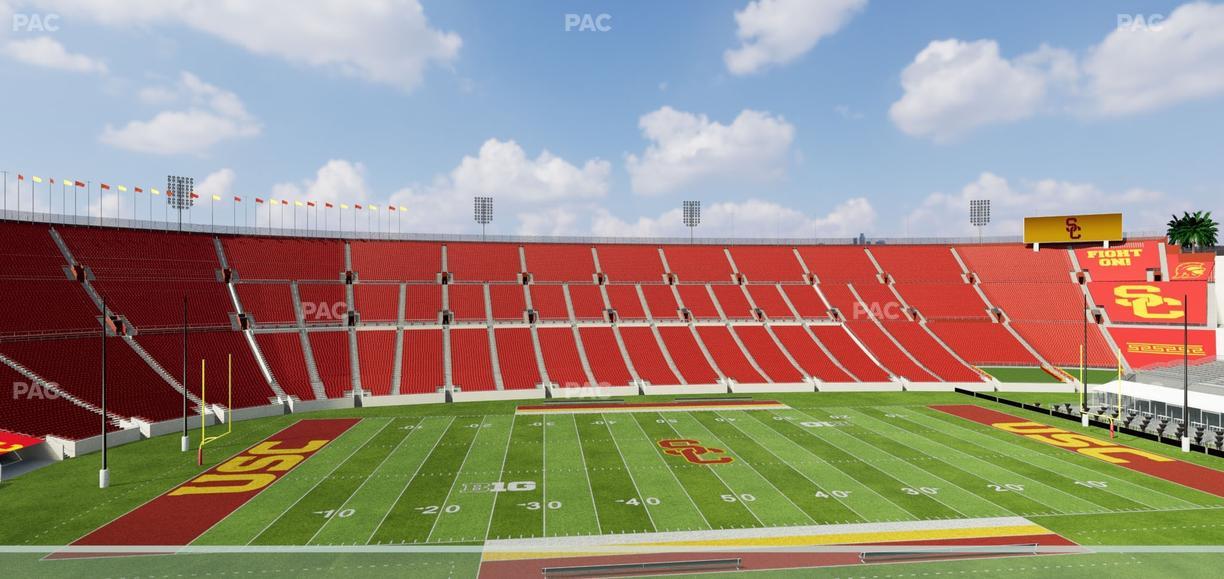 Los Angeles Memorial Coliseum - Section Founders Suite 309 Seat View