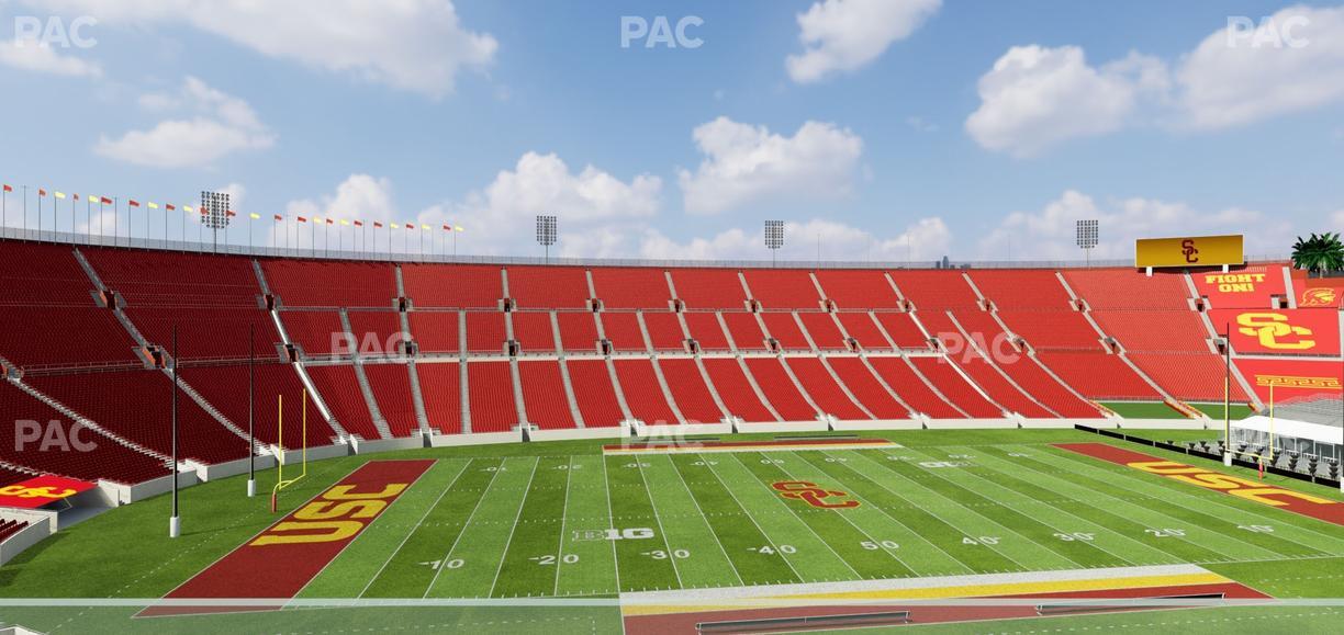 Los Angeles Memorial Coliseum - Section Founders Suite 310 Seat View