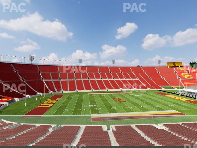 Los Angeles Memorial Coliseum - Section Founders Suite 310 Seat View