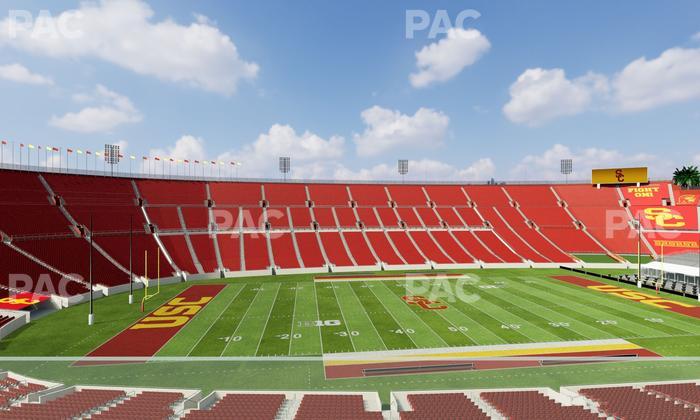 Los Angeles Memorial Coliseum - Section Founders Suite 310 Seat View