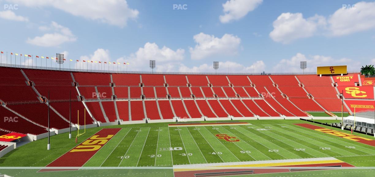 Los Angeles Memorial Coliseum - Section Founders Suite 310 Seat View