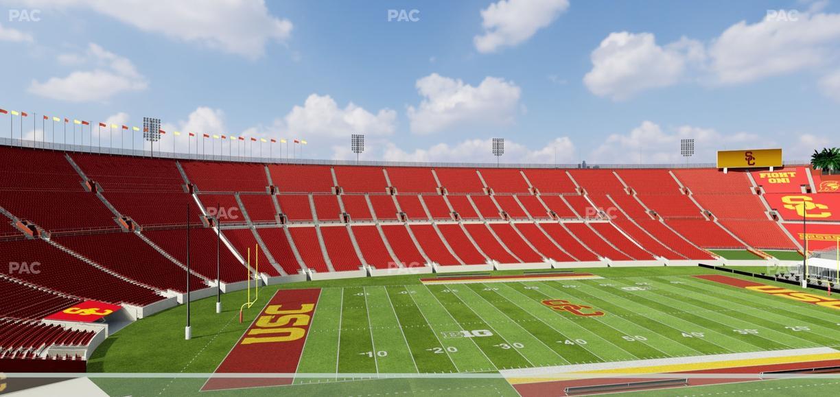 Los Angeles Memorial Coliseum - Section Founders Suite 312 Seat View