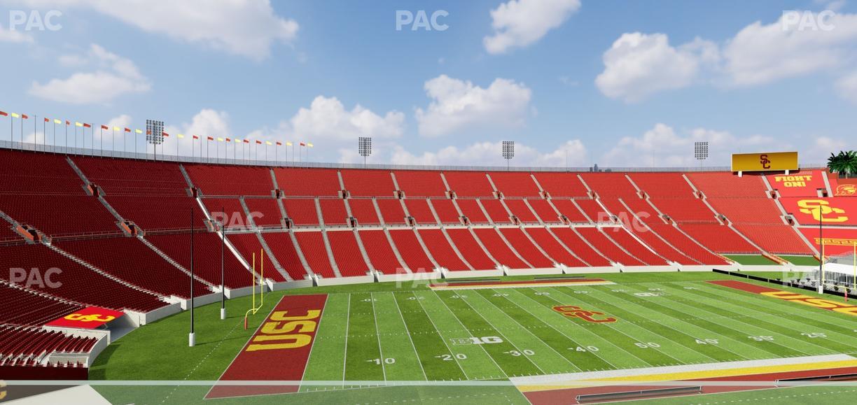 Los Angeles Memorial Coliseum - Section Founders Suite 312 Seat View