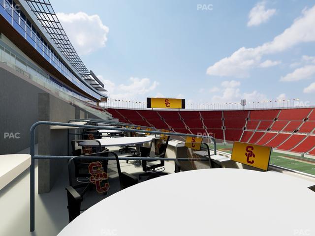 Los Angeles Memorial Coliseum - Section Loge 401 Seat View