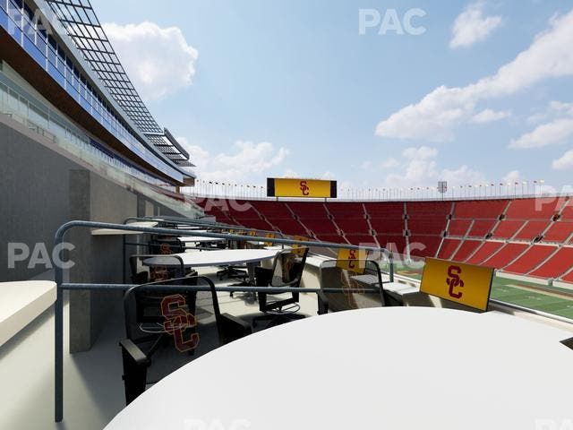 Los Angeles Memorial Coliseum - Section Loge 401 Seat View