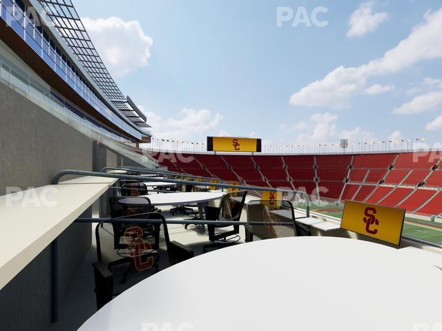 Los Angeles Memorial Coliseum - Section Loge 402 Seat View