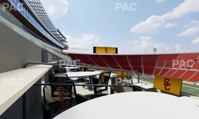 Los Angeles Memorial Coliseum - Section Loge 402 Seat View