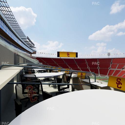 Los Angeles Memorial Coliseum - Section Loge 402 Seat View