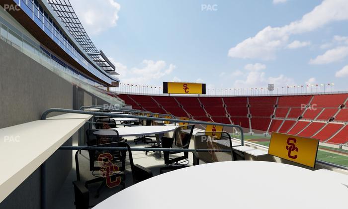 Los Angeles Memorial Coliseum - Section Loge 402 Seat View