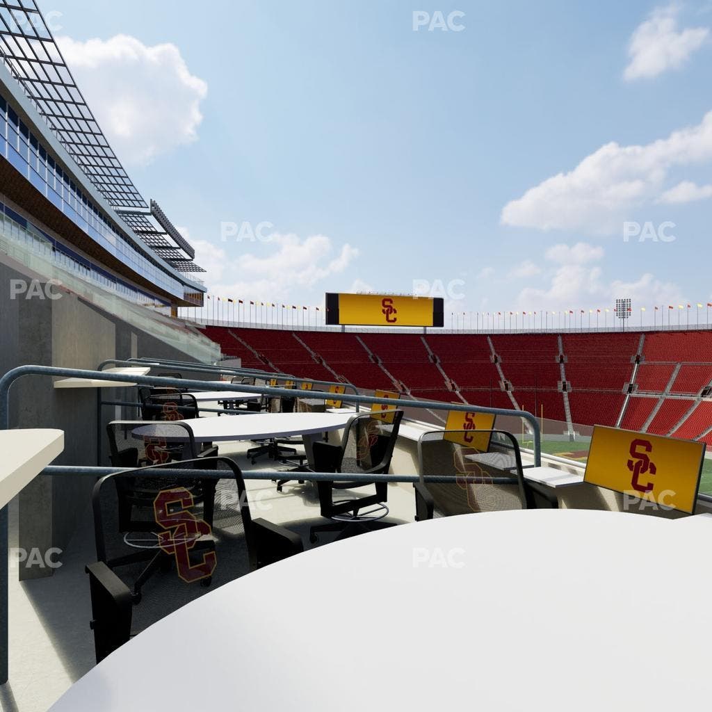Los Angeles Memorial Coliseum - Section Loge 403 Seat View