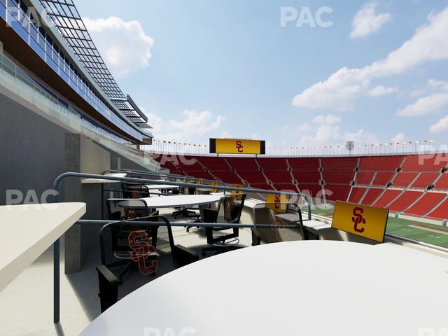 Los Angeles Memorial Coliseum - Section Loge 403 Seat View