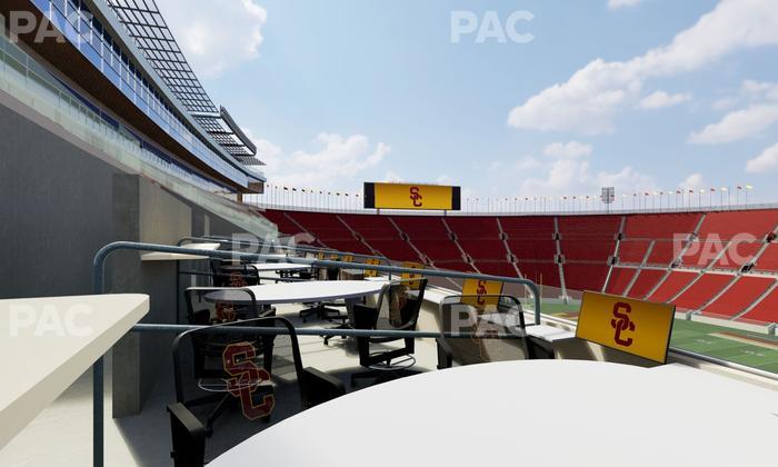 Los Angeles Memorial Coliseum - Section Loge 403 Seat View
