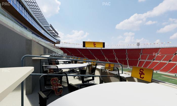 Los Angeles Memorial Coliseum - Section Loge 403 Seat View