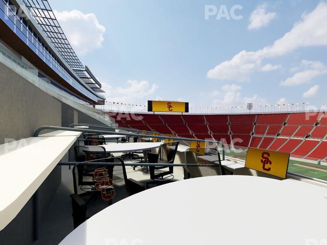 Los Angeles Memorial Coliseum - Section Loge 404 Seat View