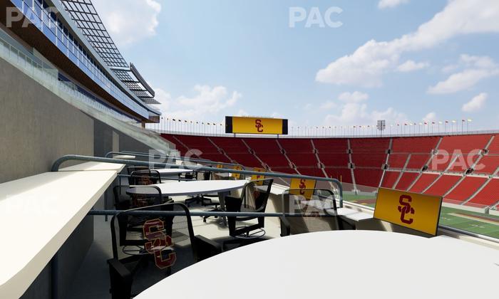 Los Angeles Memorial Coliseum - Section Loge 404 Seat View