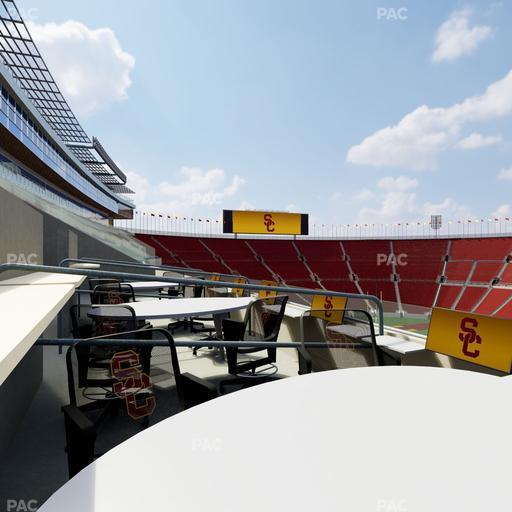 Los Angeles Memorial Coliseum - Section Loge 404 Seat View