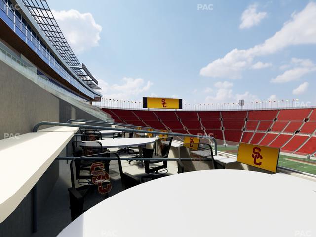 Los Angeles Memorial Coliseum - Section Loge 404 Seat View