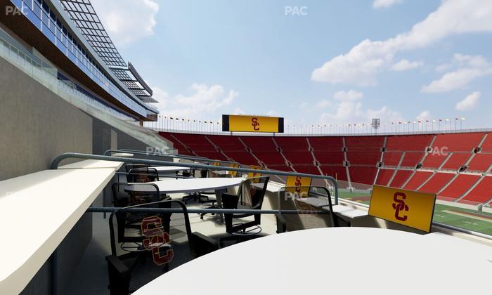 Los Angeles Memorial Coliseum - Section Loge 404 Seat View