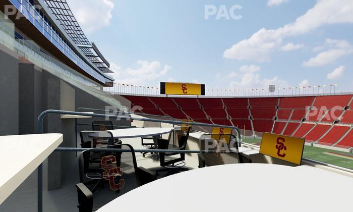 Los Angeles Memorial Coliseum - Section Loge 405 Seat View