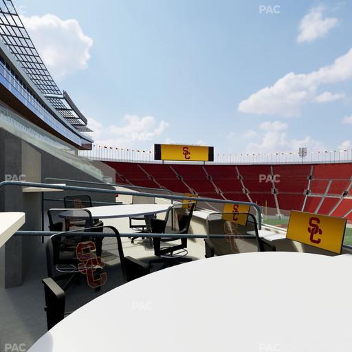 Los Angeles Memorial Coliseum - Section Loge 405 Seat View