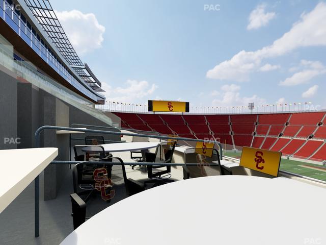 Los Angeles Memorial Coliseum - Section Loge 405 Seat View