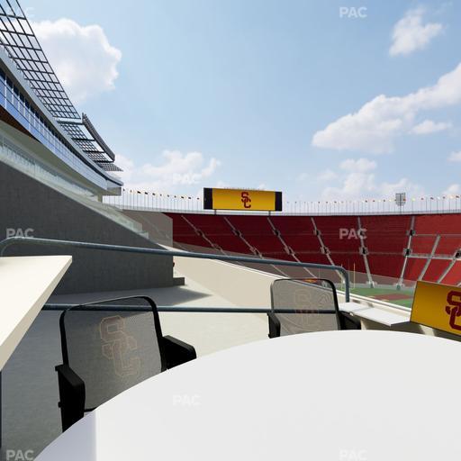 Los Angeles Memorial Coliseum - Section Loge 406 Seat View