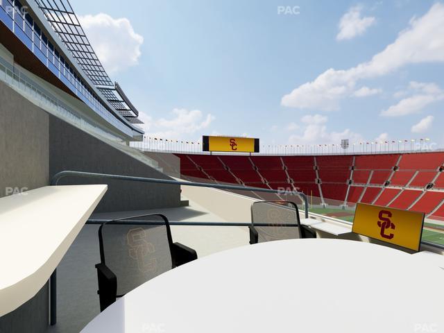 Los Angeles Memorial Coliseum - Section Loge 406 Seat View
