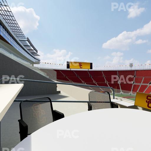 Los Angeles Memorial Coliseum - Section Loge 406 Seat View