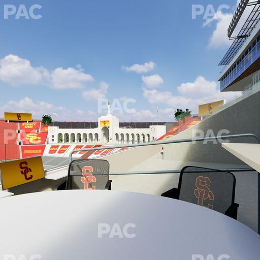 Los Angeles Memorial Coliseum - Section Loge 407 Seat View