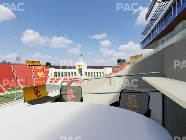 Los Angeles Memorial Coliseum - Section Loge 407 Seat View