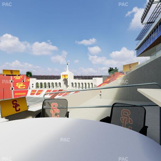 Los Angeles Memorial Coliseum - Section Loge 407 Seat View
