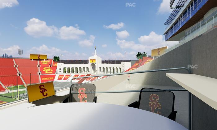 Los Angeles Memorial Coliseum - Section Loge 407 Seat View